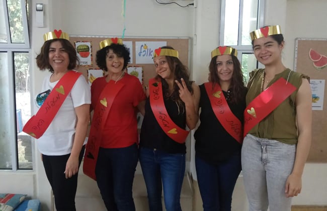 משתתפות ביום המטפלת 2018