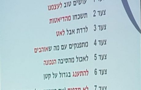 סיום שנה בסימן קידום בריאות לצוותים בנתניה