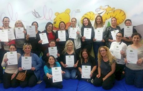 סיום השתלמות ליווי התפתחותי במעונות הצפון