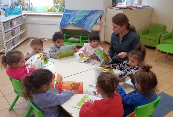 'ספריית פיג'מה' במעון השקד בנהריה