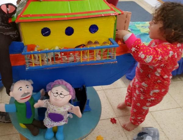 פותחים פעילות ספריית פיג'מה בפרדס חנה